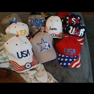 9 new American Pride baseball caps
